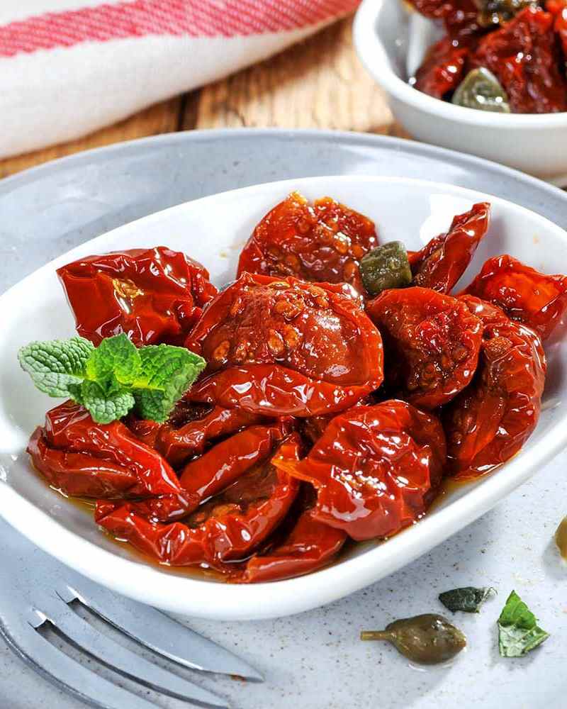 Getrocknete Kirschtomaten Getrocknete Kirschtomaten