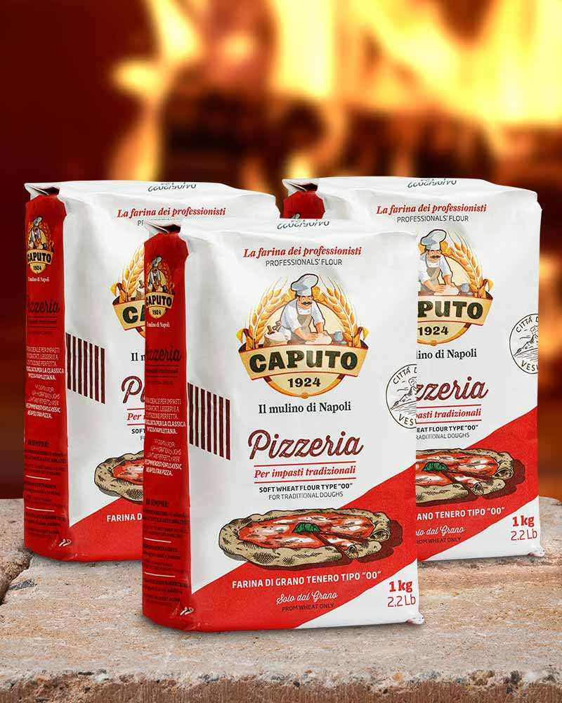 Pizzamehl Caputo Pizzeria - Sparset 3 x 1 kg Pizzamehl Caputo Pizzeria - Sparset 3 x 1 kg