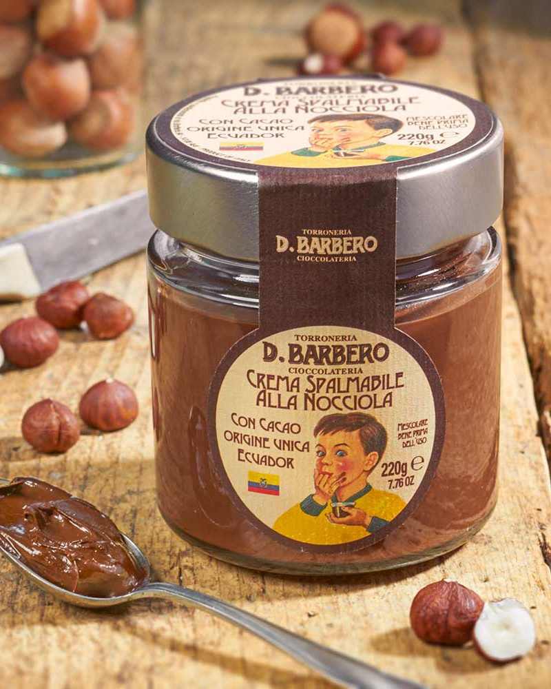 Gianduia Haselnusscreme aus 50% Piemont Haselnüssen IGP Gianduia Haselnusscreme aus 50% Piemont Haselnüssen IGP