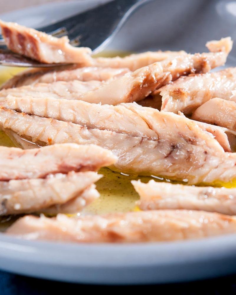 Makrelenfilets in Olivenöl 