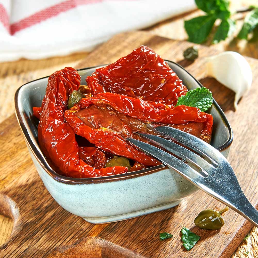 Sonnengetrocknete Würz-Tomaten