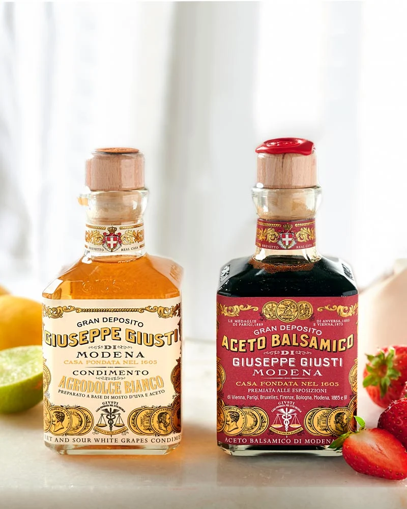 Balsamico Geschenkbox - Denso & Bianco Balsamico Geschenkbox - Denso & Bianco – ansprechend in Szene gesetzt