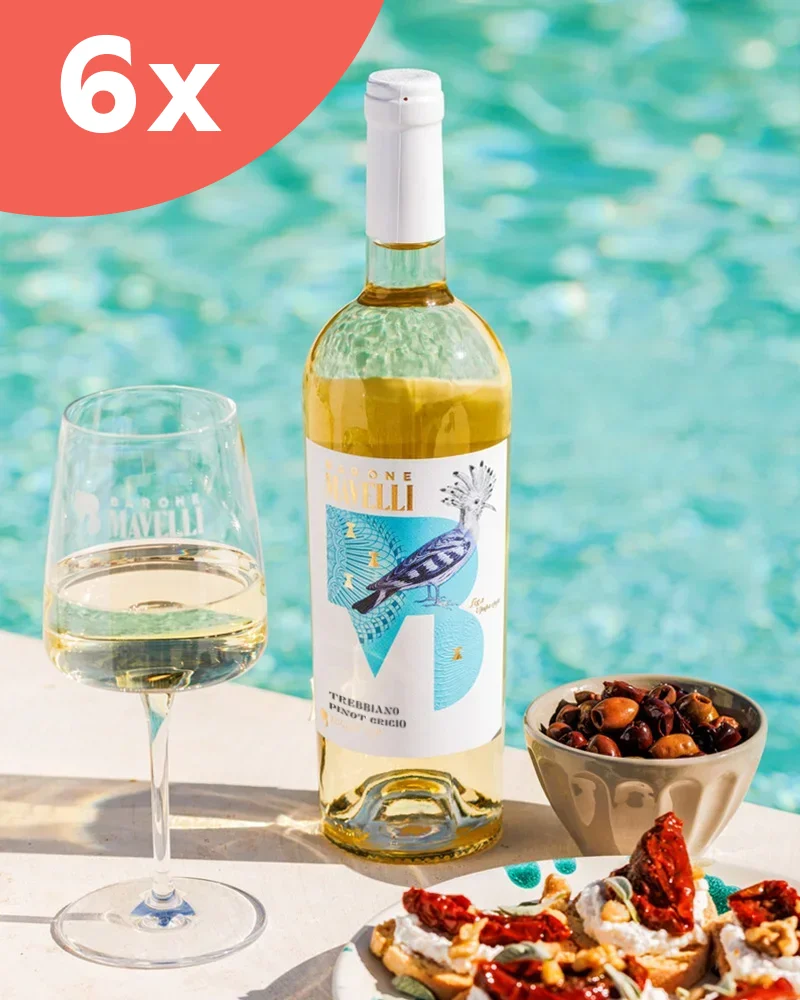Trebbiano Pinot Grigio - Sparset 6 x 0,75 l