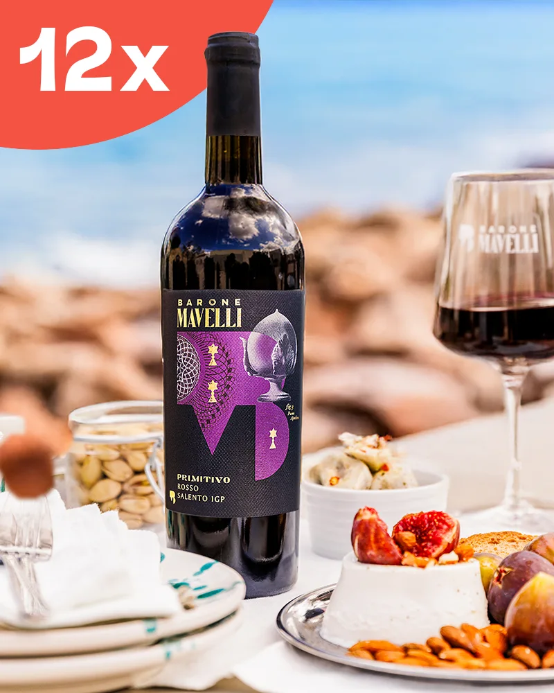 Primitivo Puglia IGP - Sparset 12 x 0,75 l