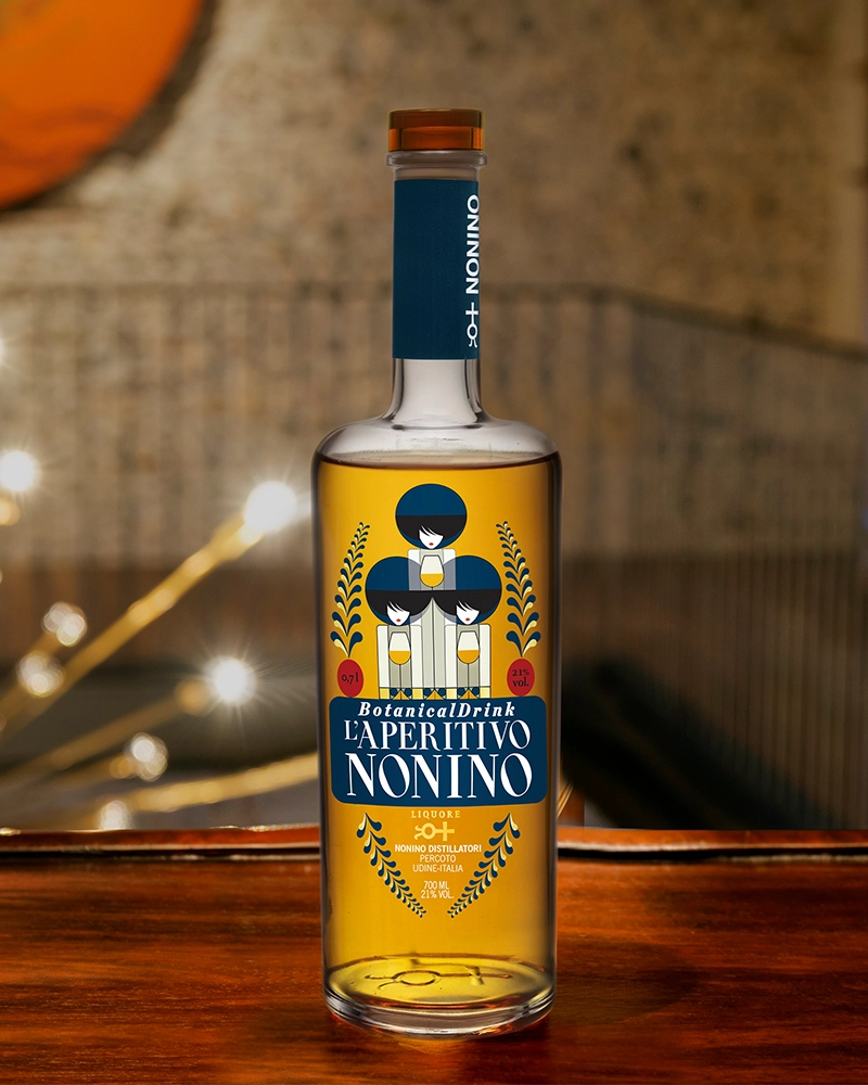 L'Aperitivo Nonino Botanical Drink L'Aperitivo Nonino Botanical Drink – ansprechend in Szene gesetzt