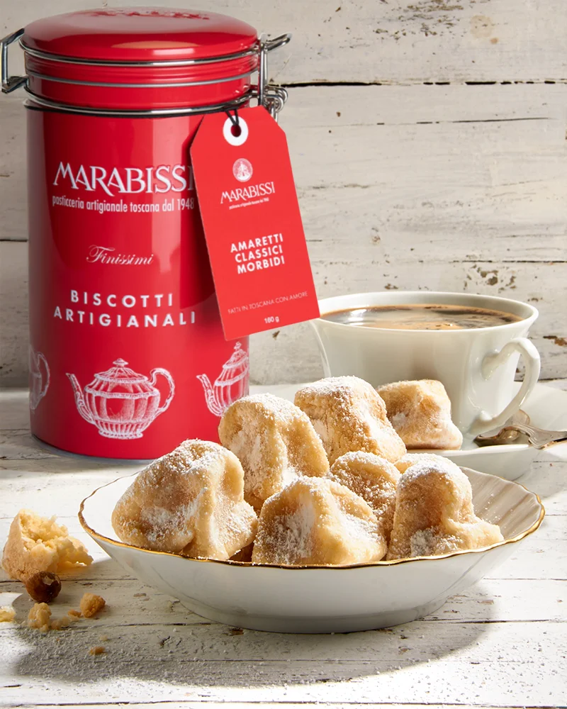 Amaretti mit Mandeln - Geschenkdose