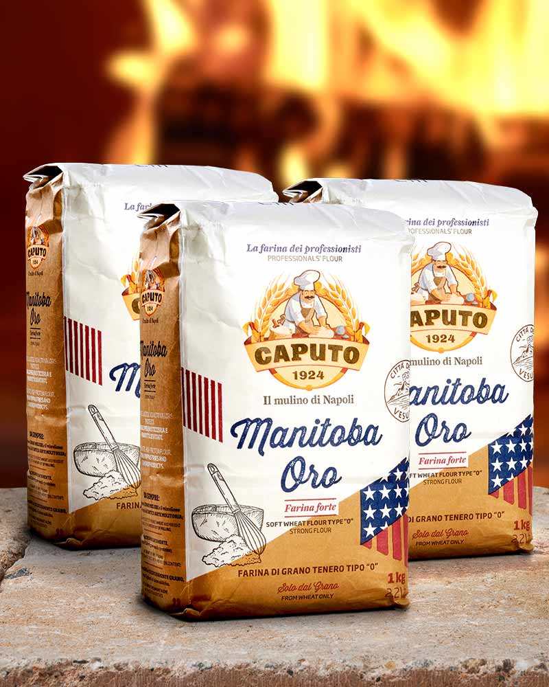 Caputo Farina Manitoba 3x1kg Caputo Farina Manitoba 3x1kg