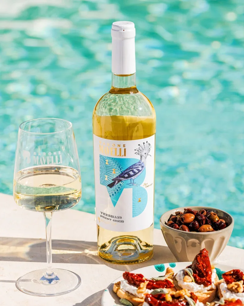Weißwein Trebbiano Pinot Grigio