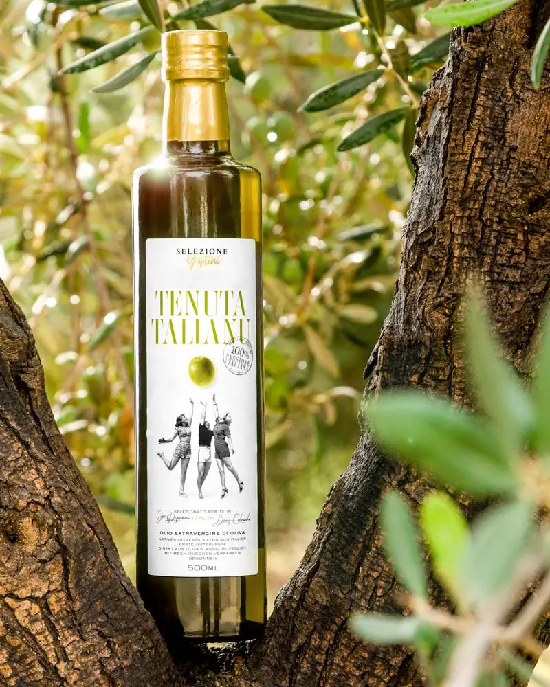 Tenuta Talianu - Premium Olivenöl aus Sizilien Tenuta Talianu - Premium Olivenöl aus Sizilien – mit hochwertiger Textur und Farbe