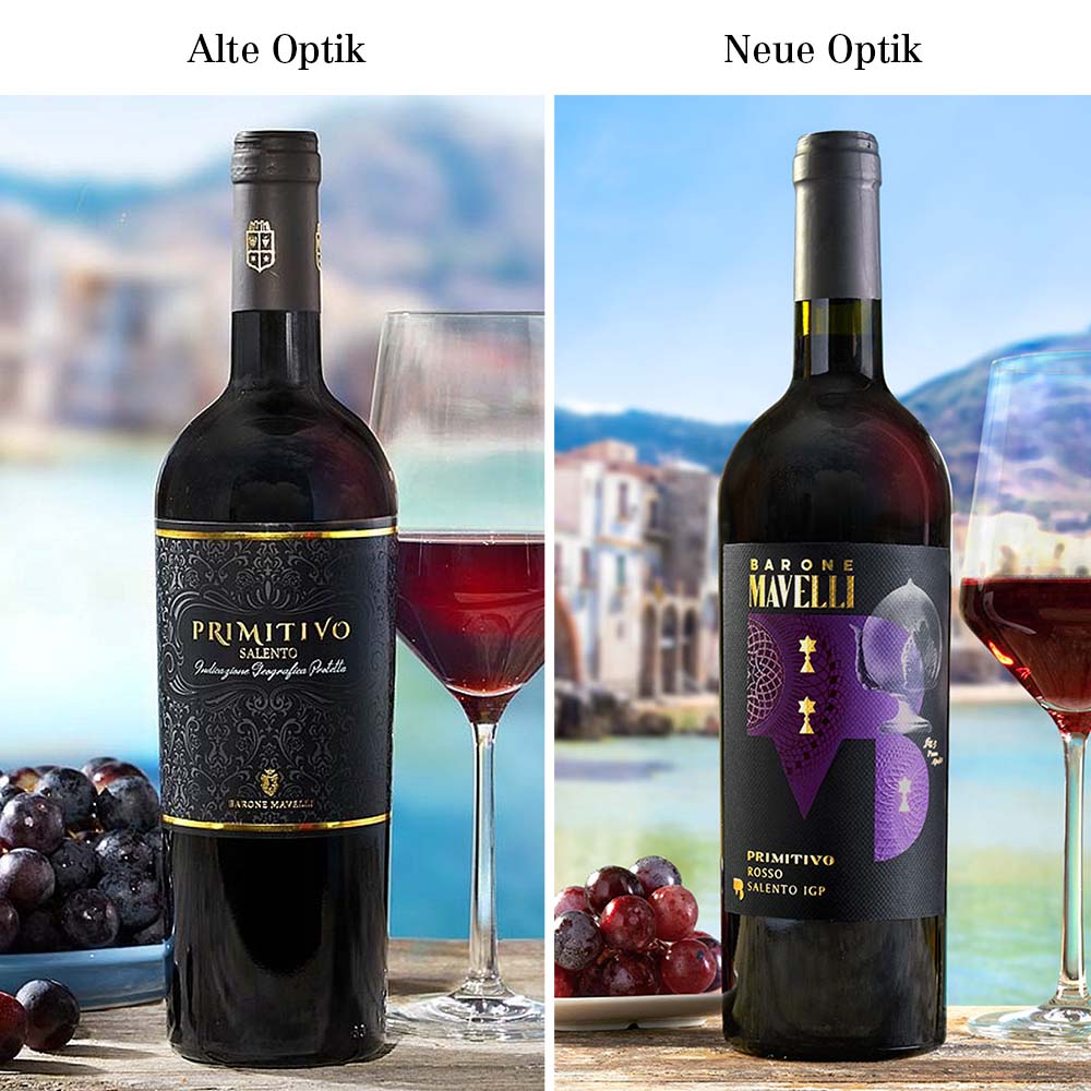 Primitivo Salento IGP - Sparset 12 x 0,75 l
