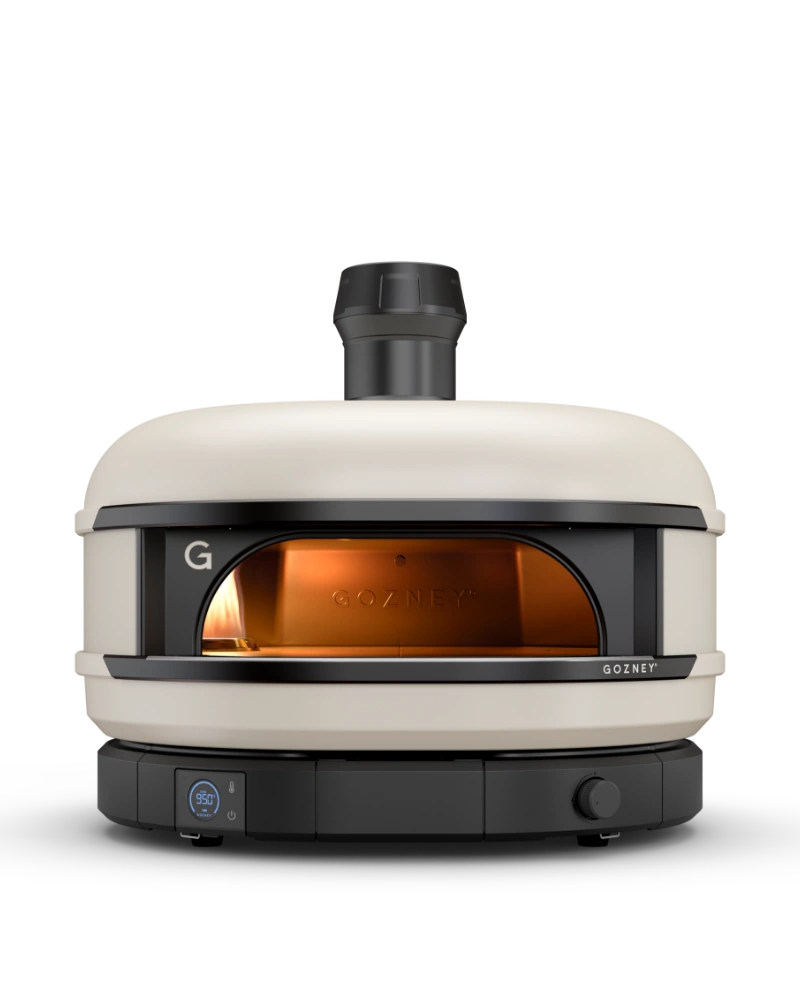 Gozney Dome S1 – Gas Pizzaofen Gozney Dome S1 – Gas Pizzaofen – aufgestellt zur Veranschaulichung der Funktion