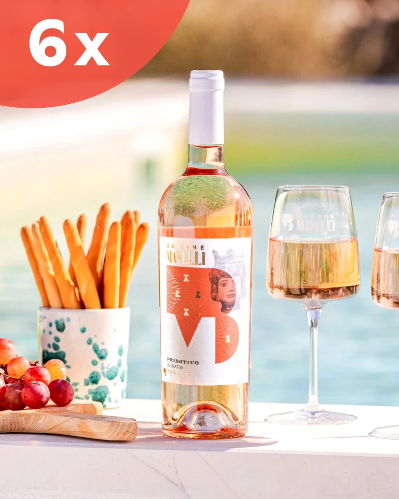 Primitivo Rosato IGT - Sparset 6 x 0,75 l