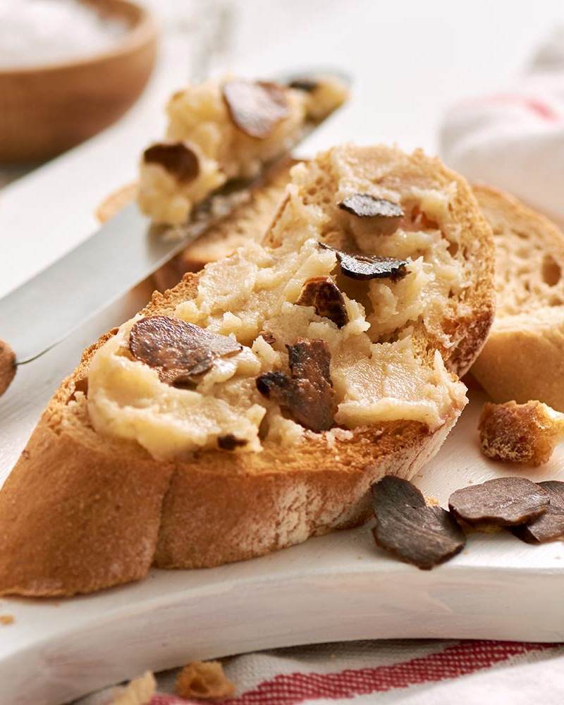 Burro con tartufo bianco Burro con tartufo bianco