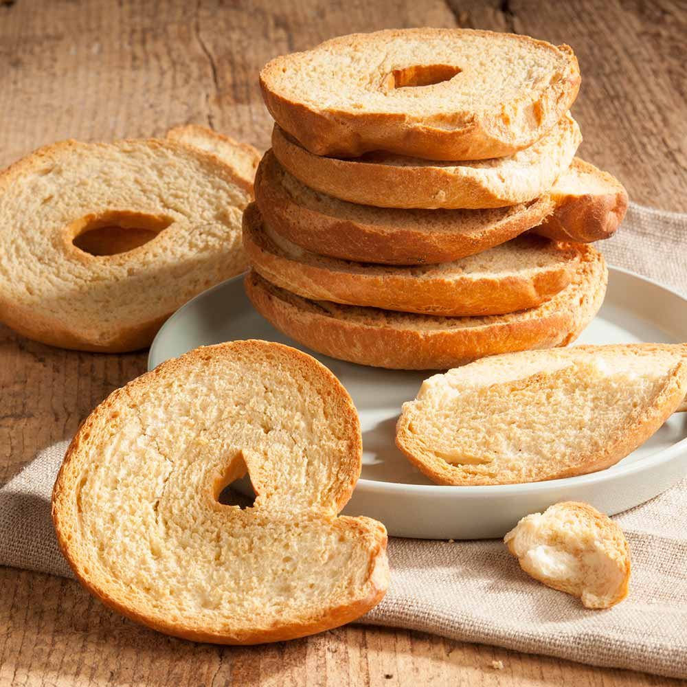 Crostini - Knusprige Brotkringel