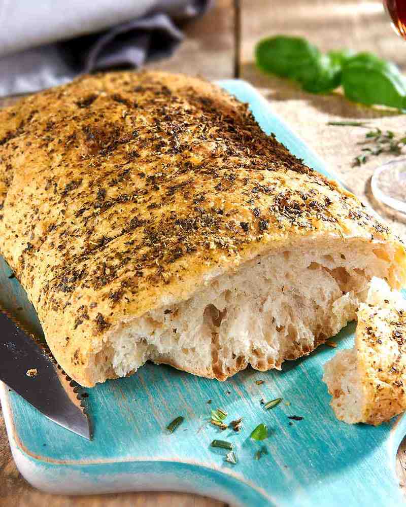 Ciabatta mit Kräutern Ciabatta mit Kräutern