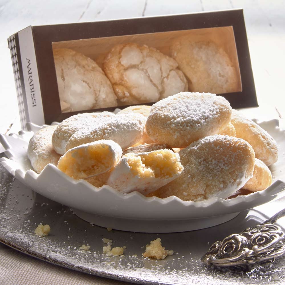 Ricciarelli – mit passenden Accessoires arrangiert