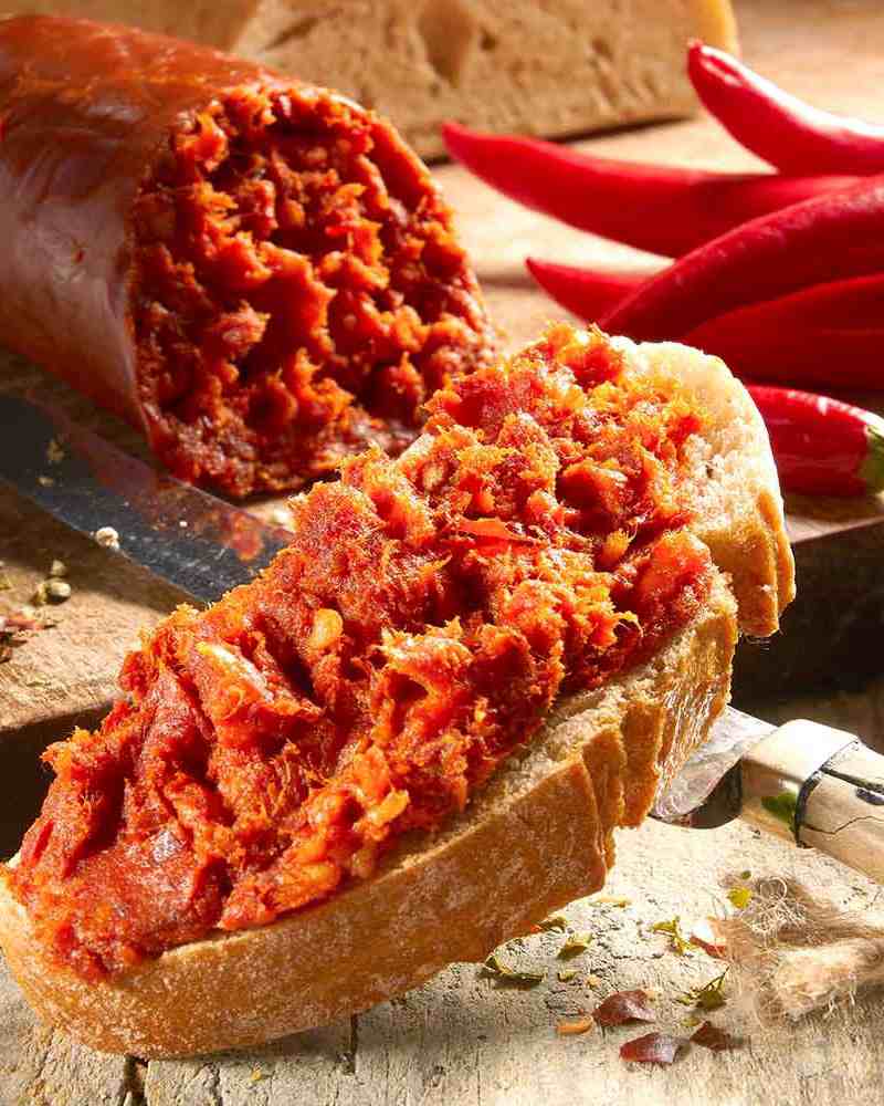 Nduja - pikante Streichsalami 