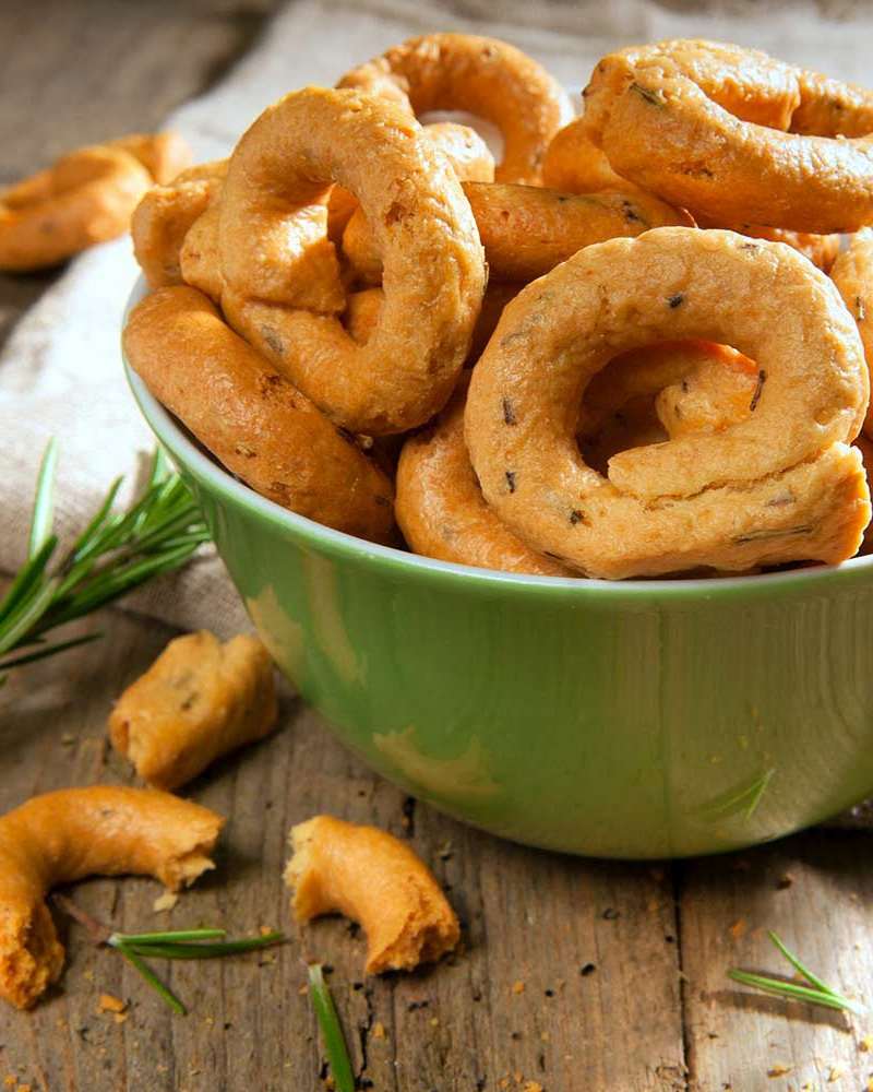 Taralli al Rosmarino Taralli al Rosmarino
