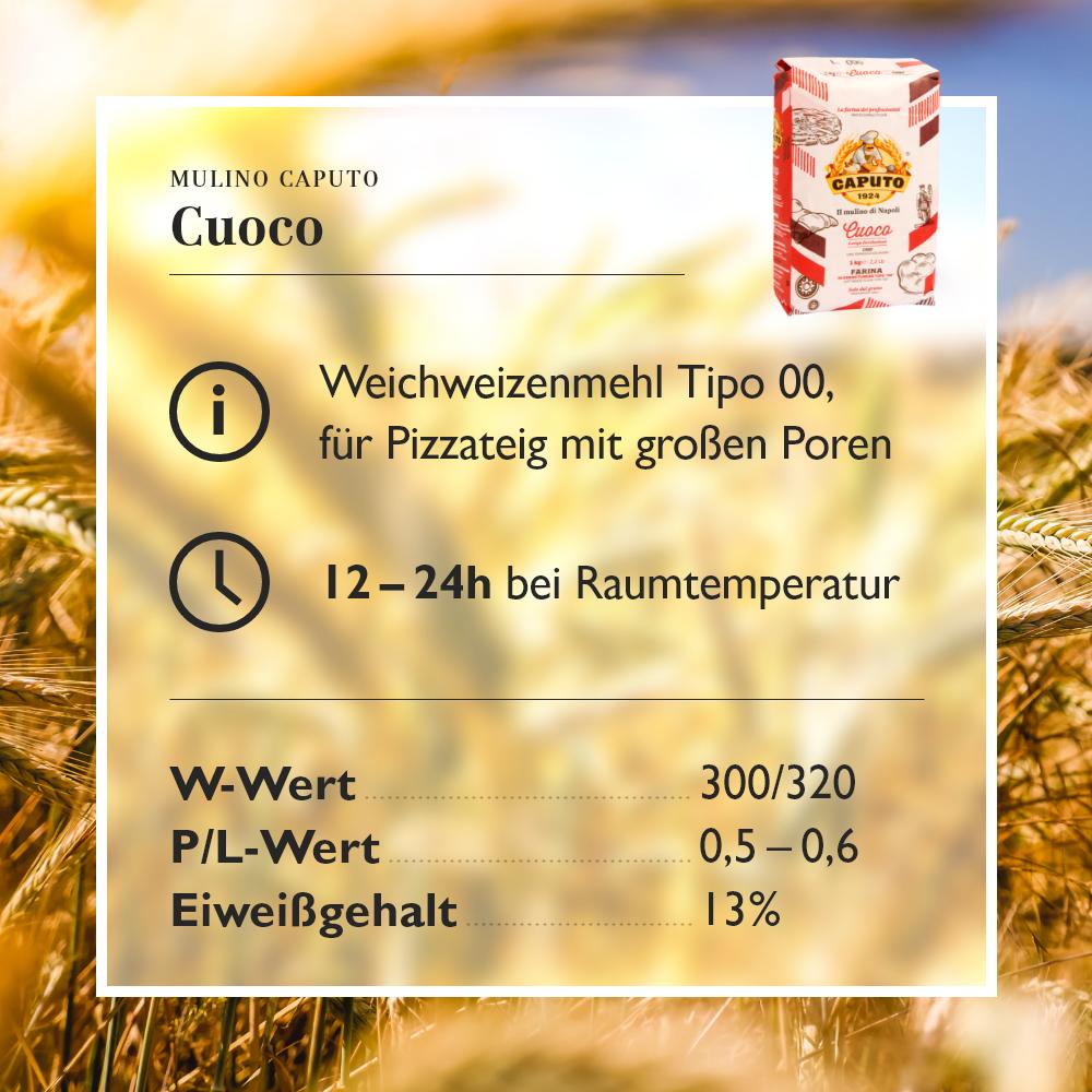 Pizza-Mehl Caputo Chef Tipo 00 - lange Gehzeit