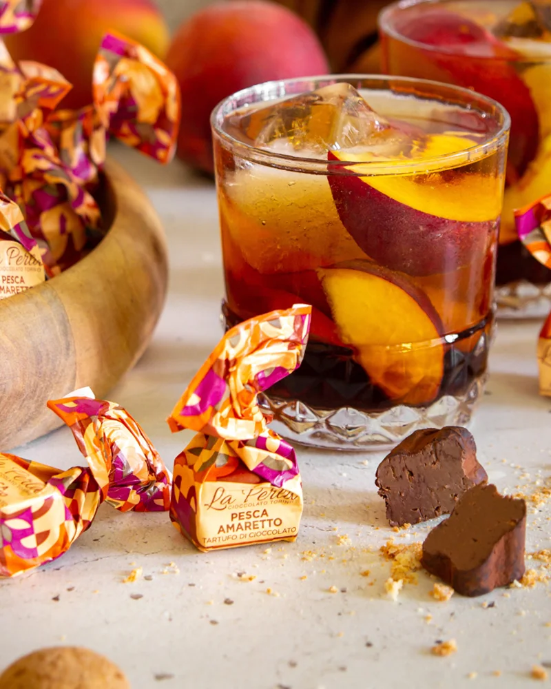 Tartufi - Pfirsich und Amaretto