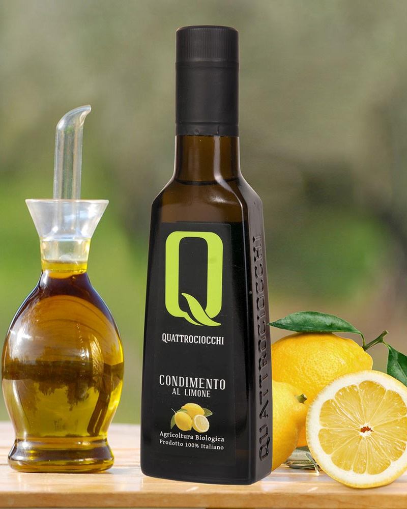 Olivenöl mit Zitrone - Bioqualität Olivenöl mit Zitrone - Bioqualität