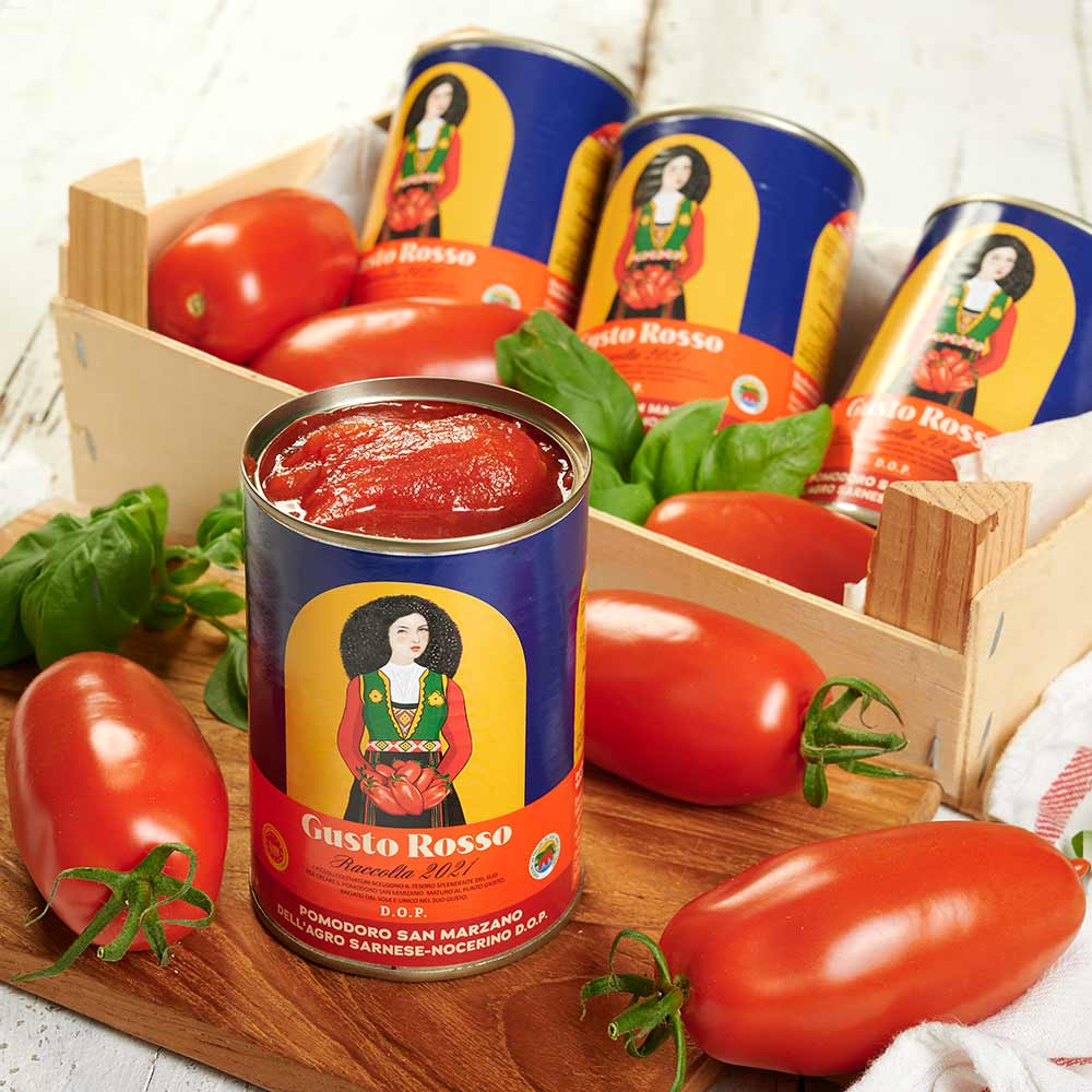 San Marzano Tomaten - 4er Set