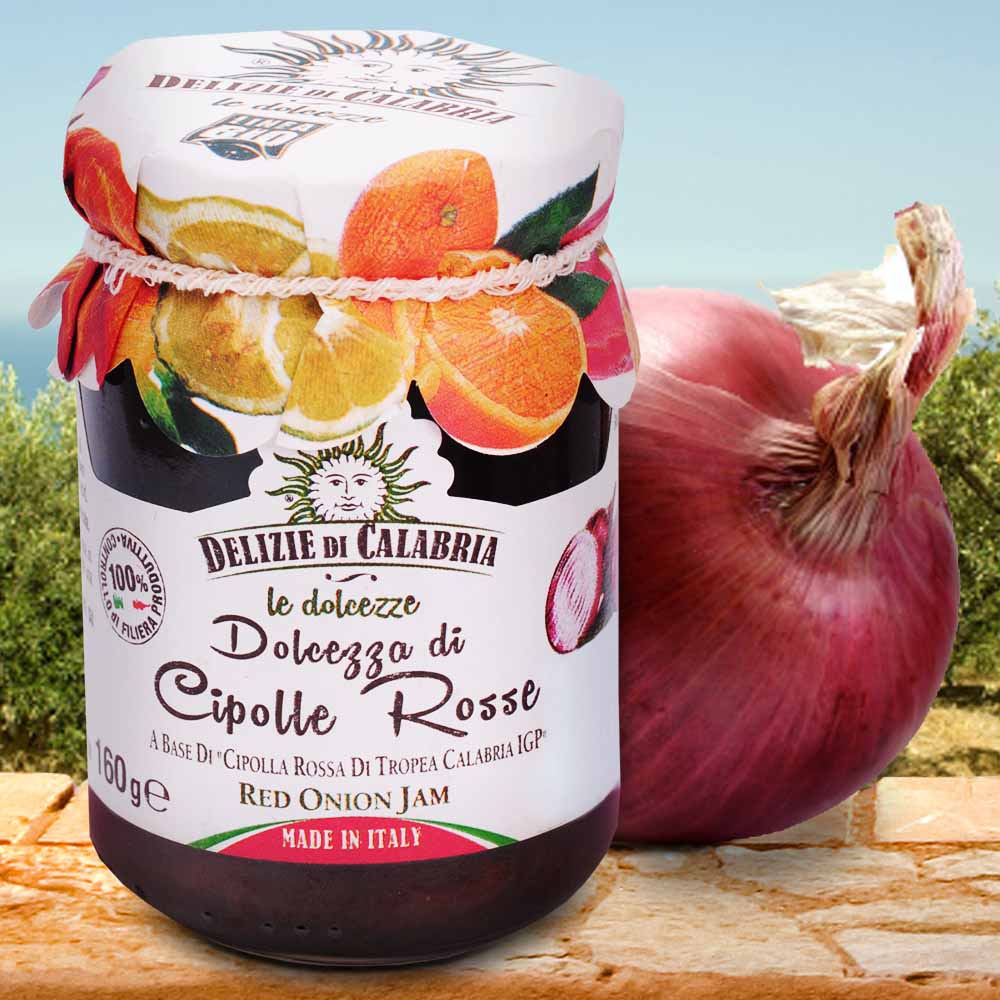 Italienische Rote Zwiebel-Konfitüre bestellen | Saucen zu Käse ...