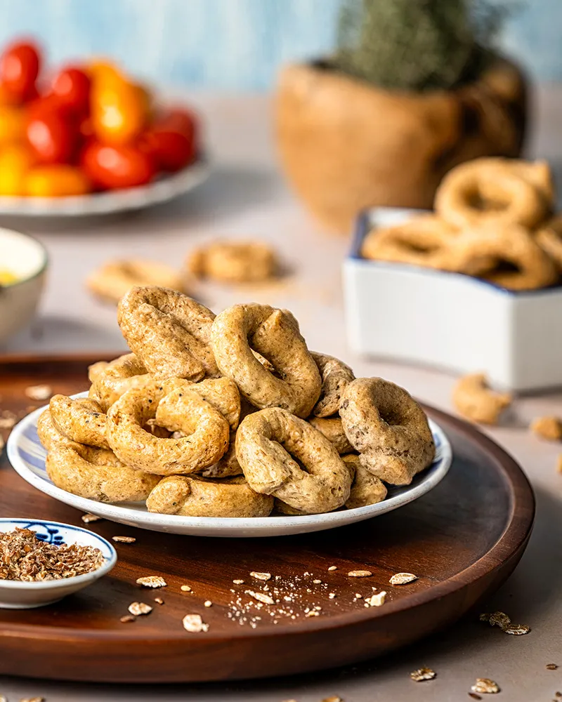Taralli mit Vollkorn Taralli mit Vollkorn