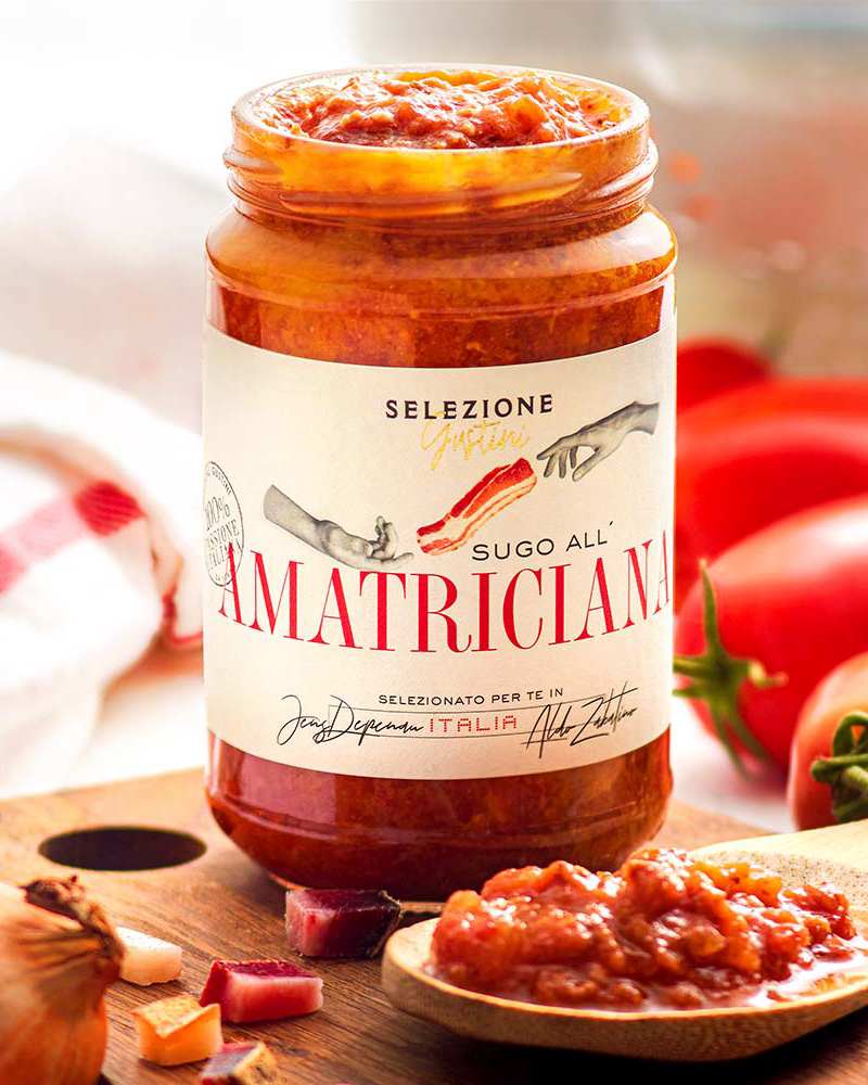 Tomatensoße Amatriciana Tomatensoße Amatriciana