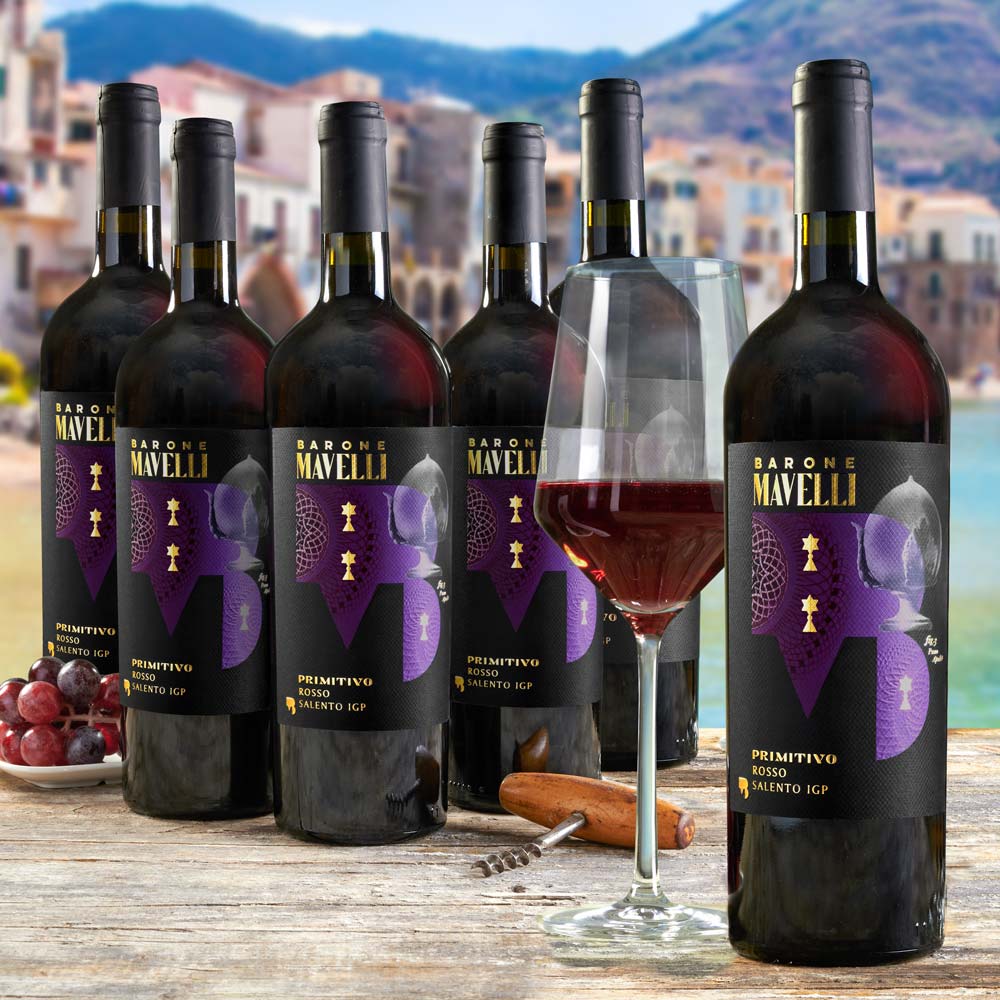 Primitivo Salento IGP - Sparset  6 x 0,75 l 