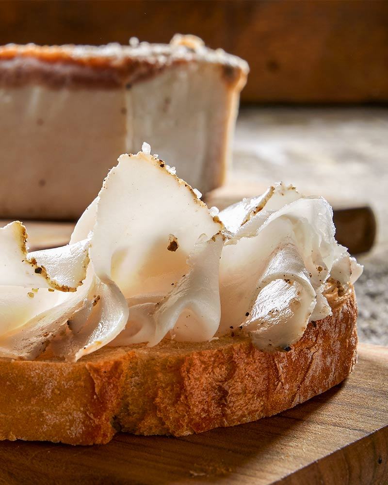 Lardo di Colonnata IGP - Speck am Stück Lardo di Colonnata IGP - Speck am Stück