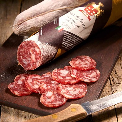 Salami vom Culatello-Edelschinken