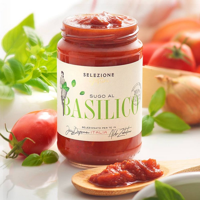 Tomatensoße mit Basilikum | Gustini Feinkost