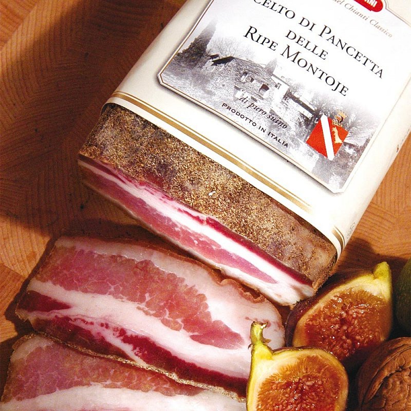 Pancetta italienischer Bauchspeck Gustini Feinkost