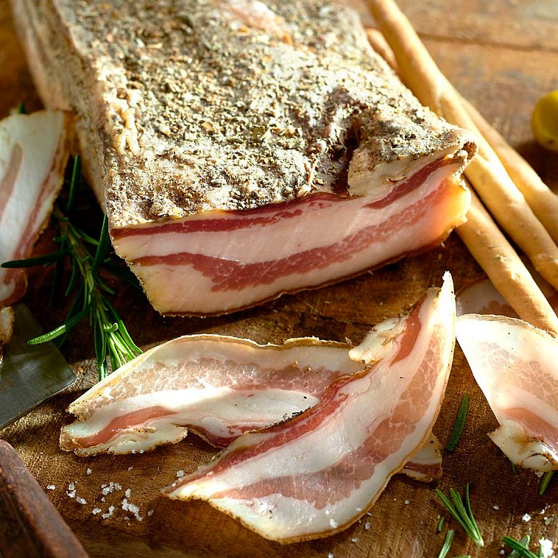 EdelPancetta am Stück Gustini Feinkost