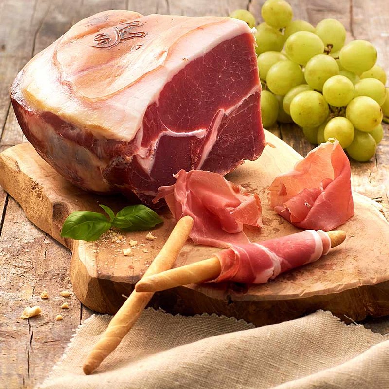 Parmaschinken DOP intensiv Gustini Feinkost