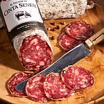 Salami vom Cinta Senese Schwein
