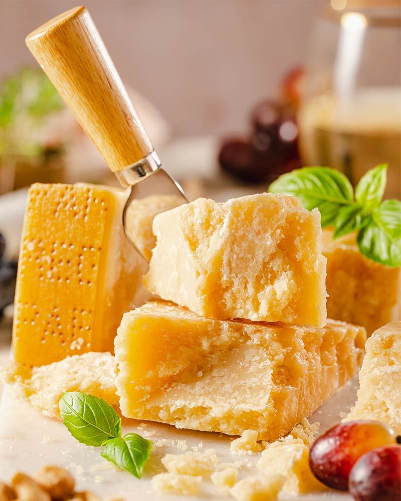 Parmesan DOP 13 Monate gereift Parmesan DOP 13,5 Monate gereift