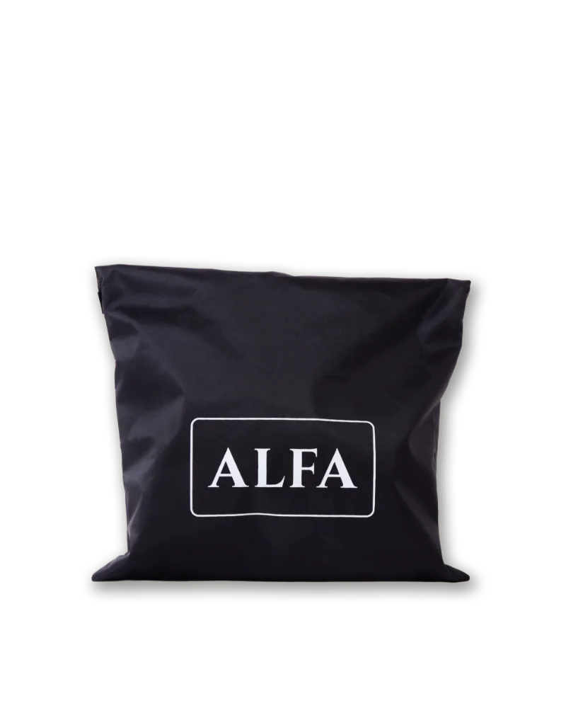 Alfa Forni - Moderno 1 Pizza XL Schutzhülle – mit passenden Accessoires arrangiert
