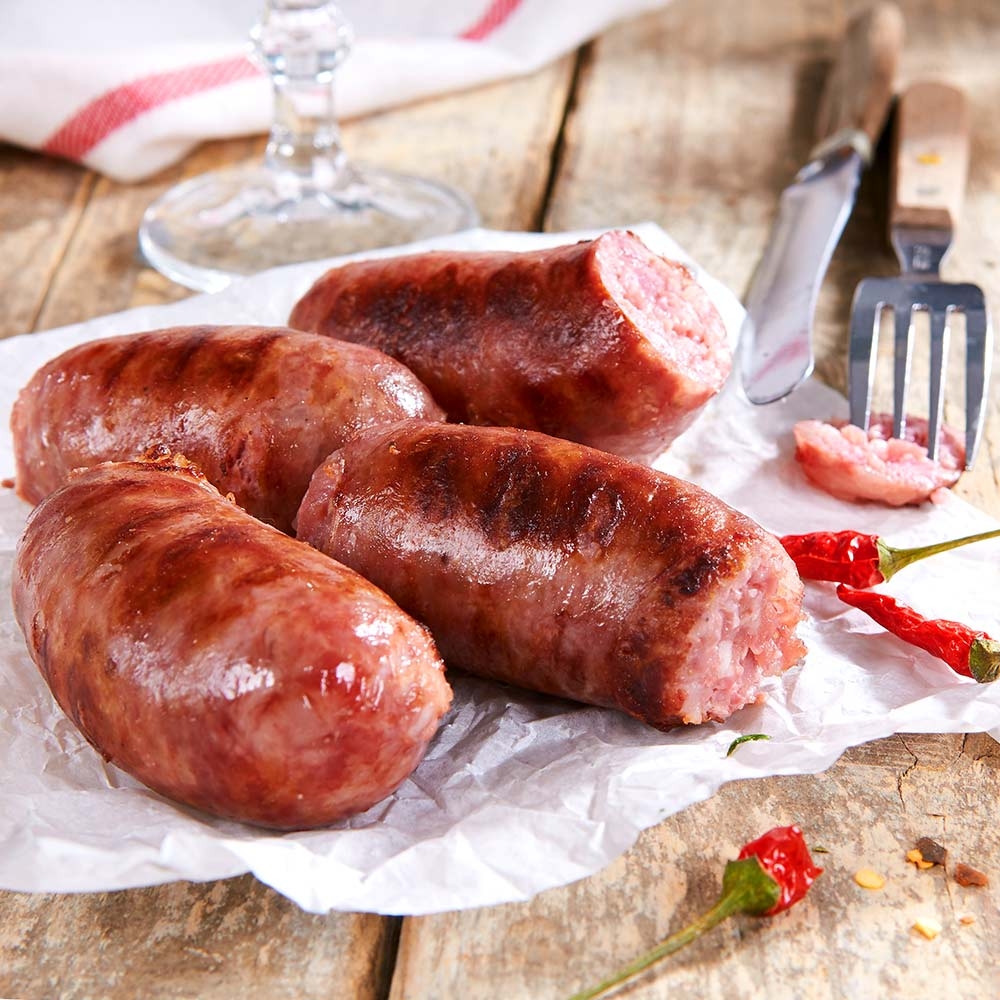 Salsiccia mit Peperoncino - 4 Stück