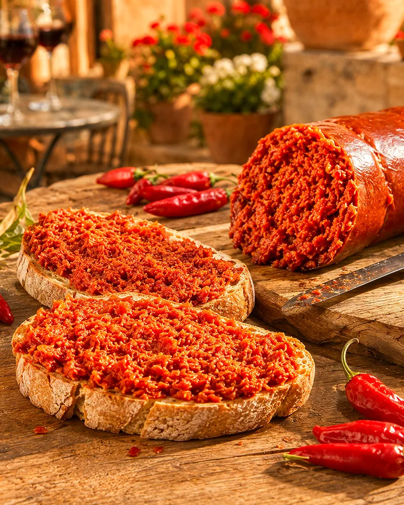 Nduja - vom schwarzen Schwein