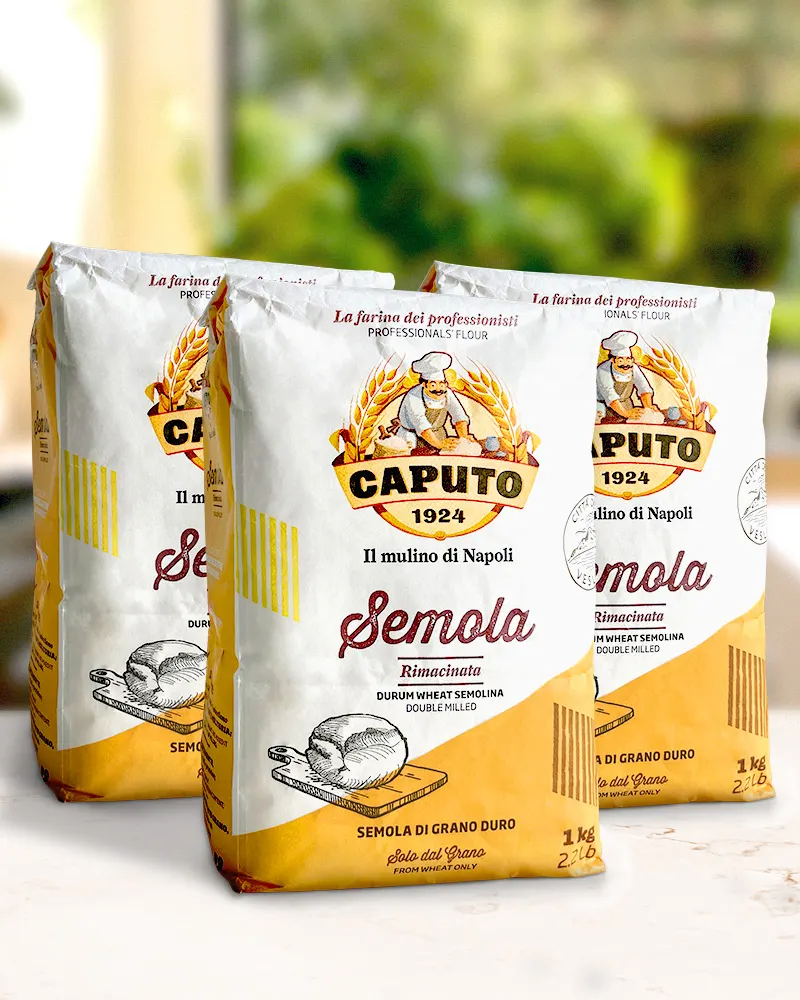 Caputo Hartweizengriess Semola Set 3x1 kg Caputo Hartweizengriess Semola Set 3x1 kg
