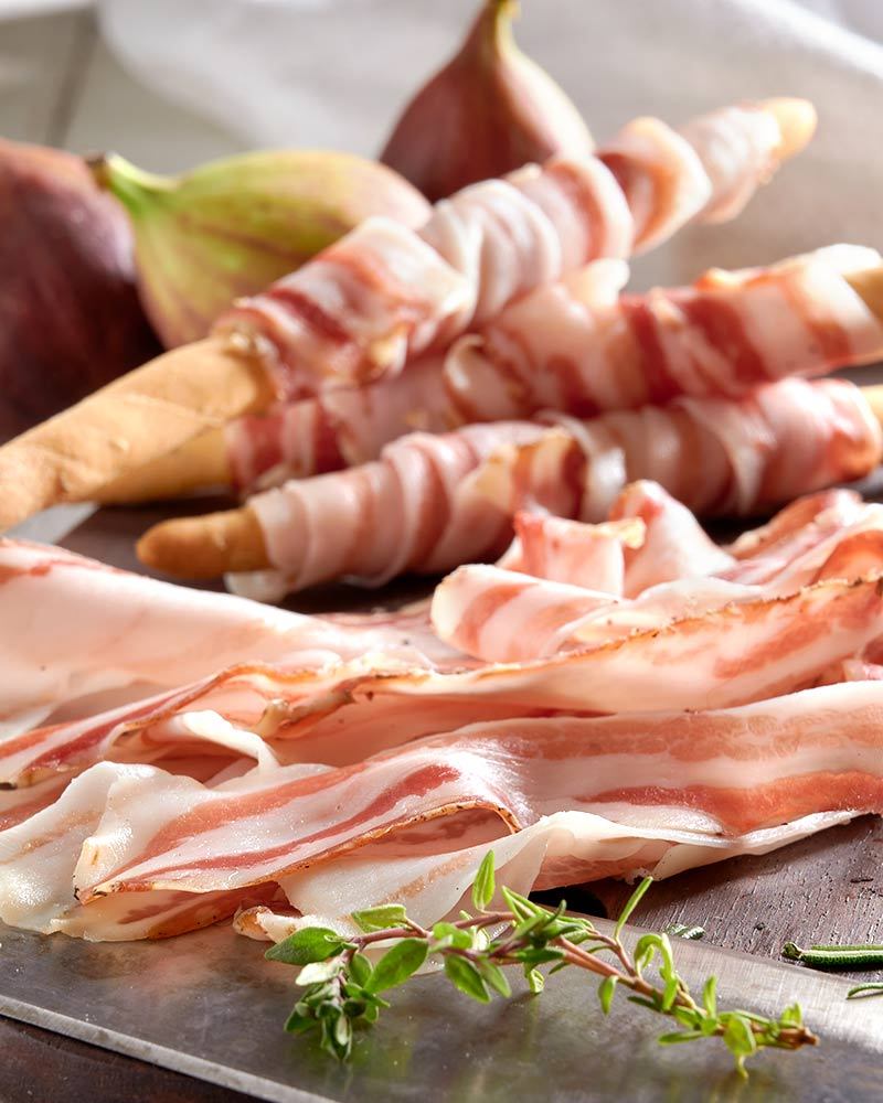 Pancetta vom schwarzen Schwein - Aufschnitt