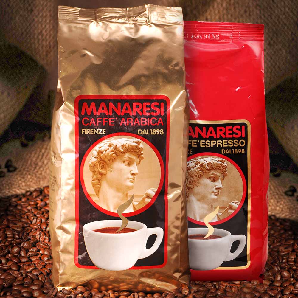 Sparset Espresso Rosso und Oro, ganze Bohnen - 2 x 1 kg