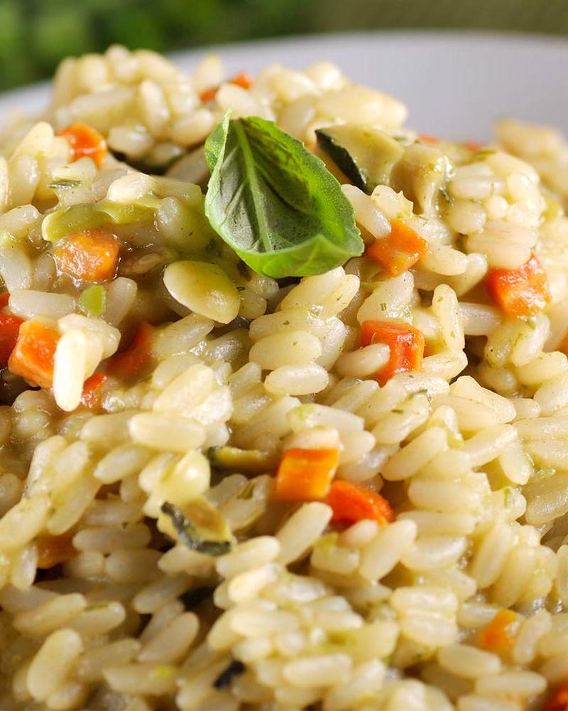 Risotto mit mediterranem Gemüse - Mischung