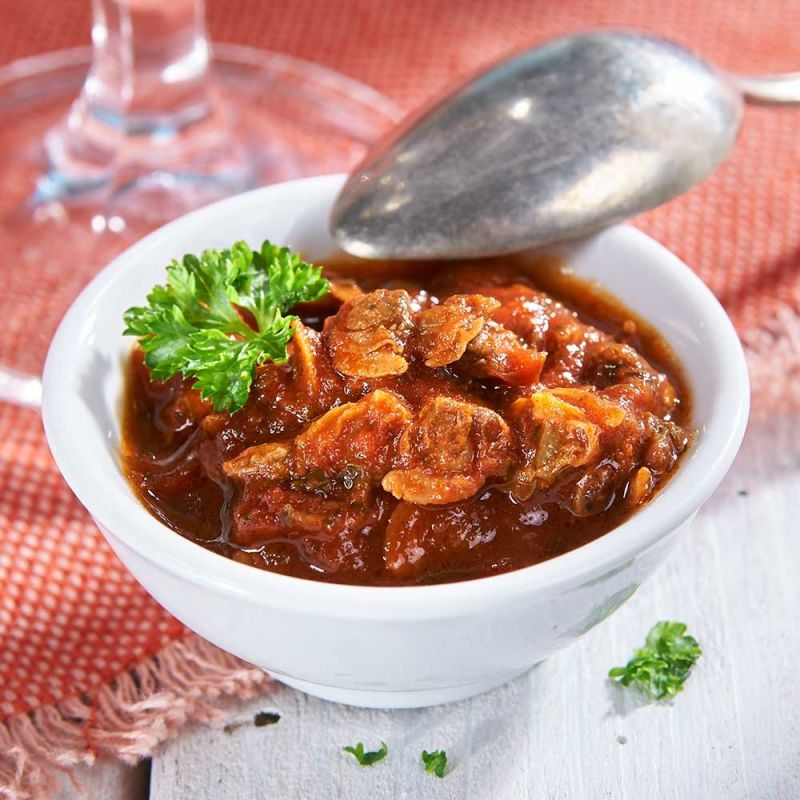 Tomatensoße mit Venusmuscheln Tomatensoße mit Venusmuscheln